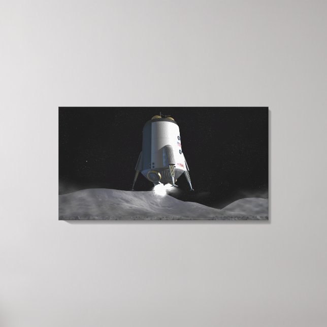 Future space exploration missions 12 canvas print (Front)