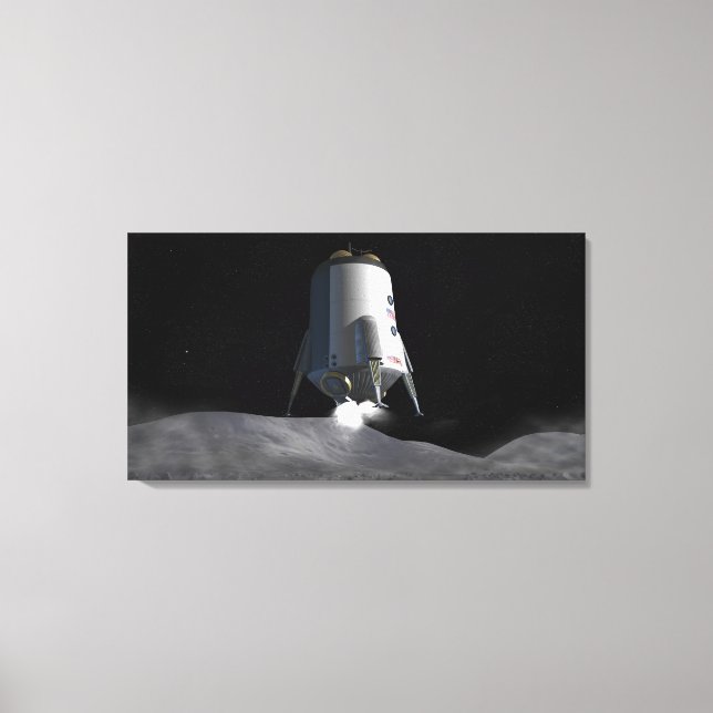 Future space exploration missions 2 canvas print (Front)