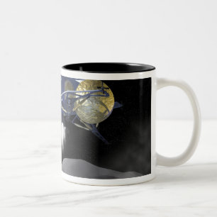 Future space exploration missions 4 Two-Tone coffee mug