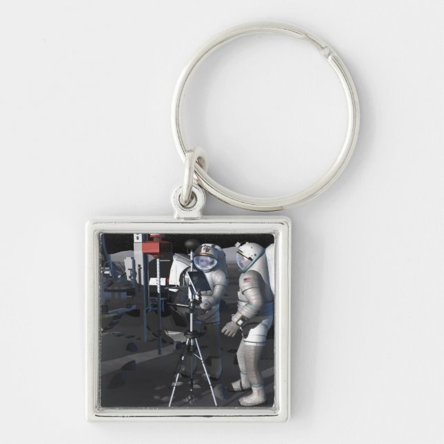 Future space exploration missions 5 key ring (Front)