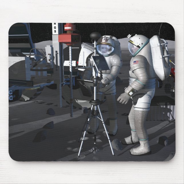 Future space exploration missions 5 mouse mat (Front)