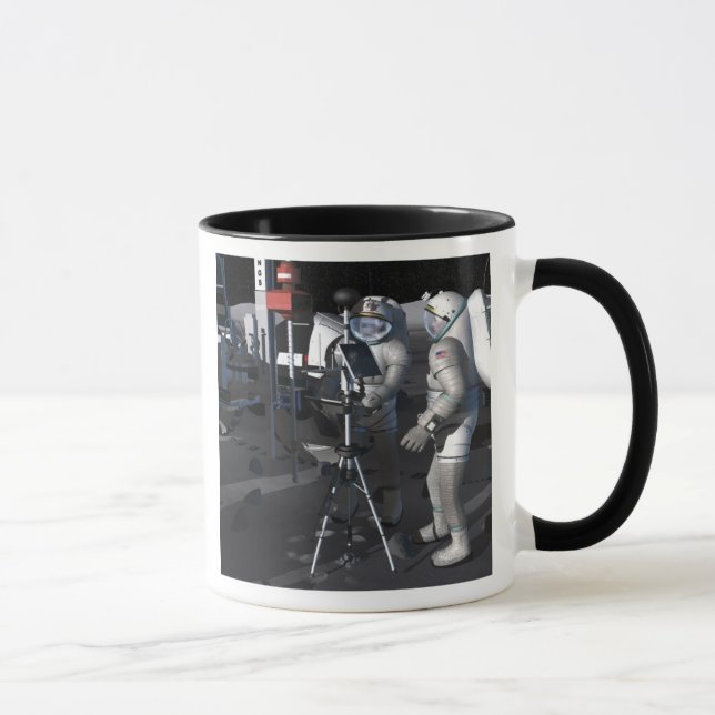 Future space exploration missions 5 mug (Right)