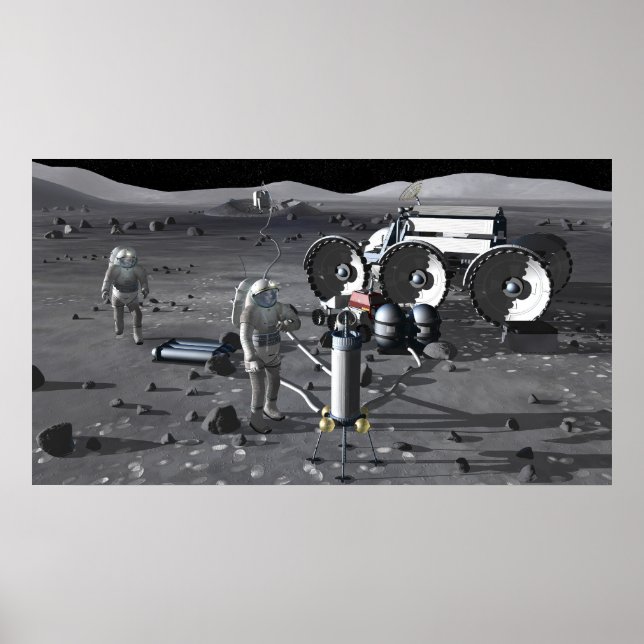 Future space exploration missions 5 poster (Front)