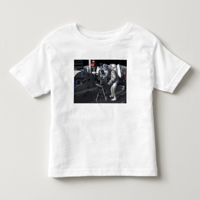 Future space exploration missions 5 toddler T-Shirt (Front)