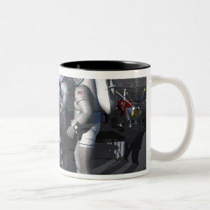Future space exploration missions 5 Two-Tone coffee mug