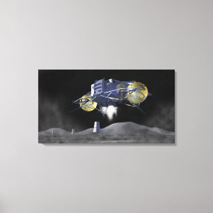 Future space exploration missions 7 canvas print