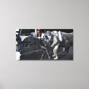 Future space exploration missions 8 canvas print