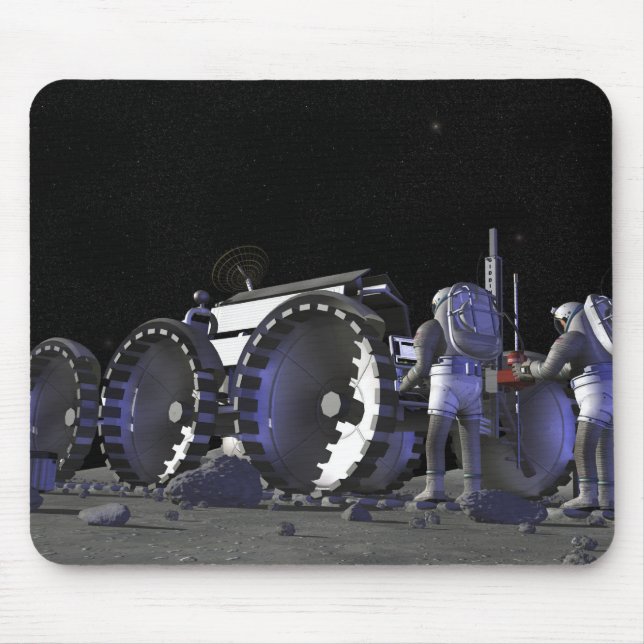 Future space exploration missions 9 mouse mat (Front)