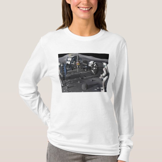 Future space exploration missions T-Shirt (Front)