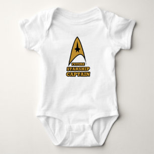 FUTURE STARSHIP CAPTAIN BABY BODYSUIT