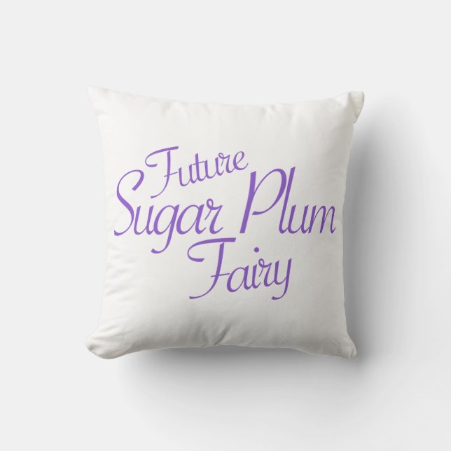 Future Sugar Plum Fairy Cushion (Front)