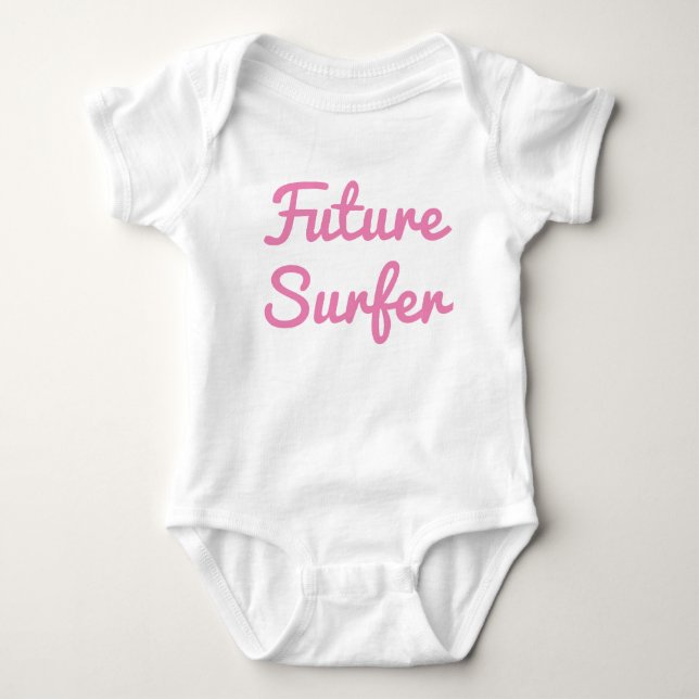 Future Surfer Baby Bodysuit (Front)