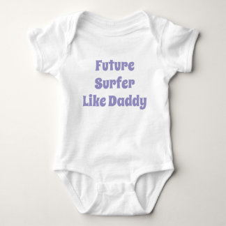 Future Surfer Like Daddy Baby Bodysuit