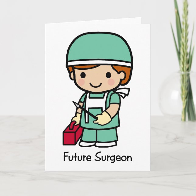 Future Surgeon - Boy Card (Front)