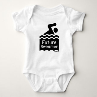 Future Swimmer Baby Bodysuit