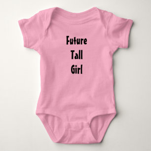 Future Tall Girl Baby Bodysuit