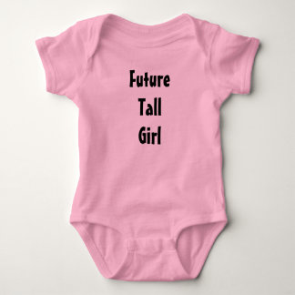 Future Tall Girl Baby Bodysuit