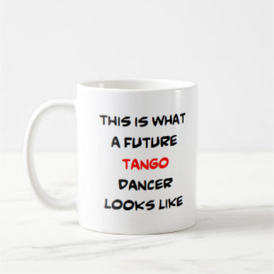 future tango dancer coffee mug