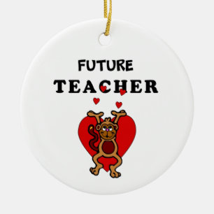 Future Teacher Ceramic Ornament
