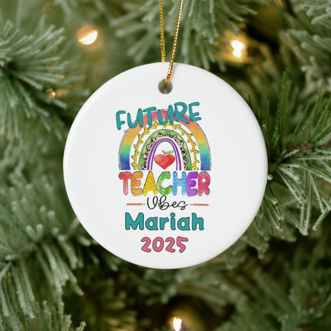 Future Teacher Christmas Ornament (Tree)