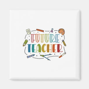 Future Teacher Costume For Kids Magnet
