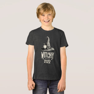 Future Teacher Witchy 2026 Kids Halloween T-Shirt, Tri-Blend Shirt