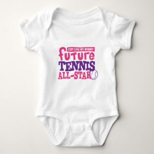 Future Tennis All Star - Girl Baby Bodysuit