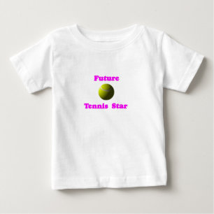 FUTURE TENNIS STAR INFANT LONG SLEEVE BABY T-Shirt