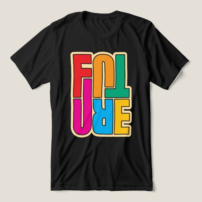 Future Tri-Blend Shirt (Design Front)