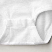 Future Triathlete Baby Boy Shirt :: 01 (Detail - Bottom (in White))