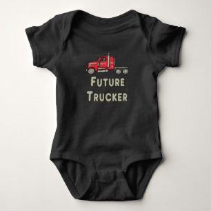 Future Trucker Baby Bodysuit