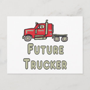 Future Trucker Postcard