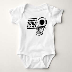 Future Tuba Player Baby Bodysuit