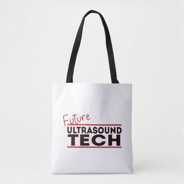 Future Ultrasound Tech Tote Bag (Front)