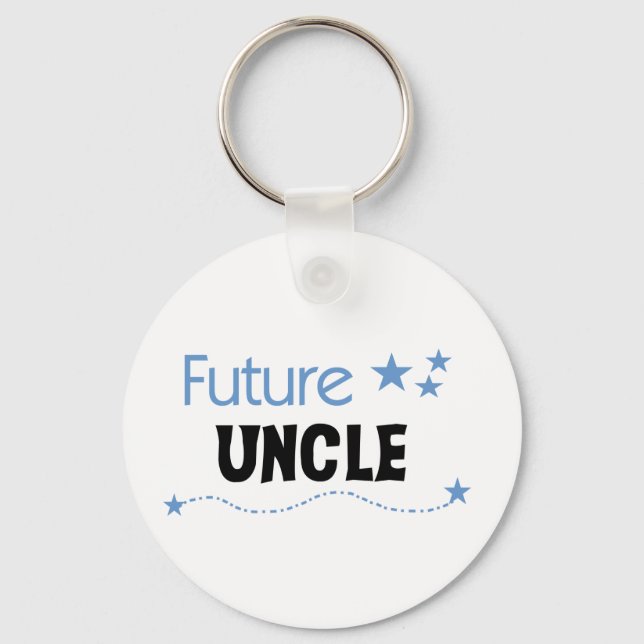 Future Uncle T-shirts and Gifts Key Ring (Front)