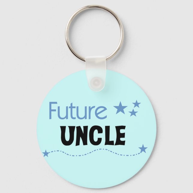 Future Uncle T-shirts and Gifts Key Ring (Front)