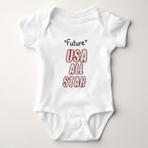 Future USA All-Star Baby Bodysuit