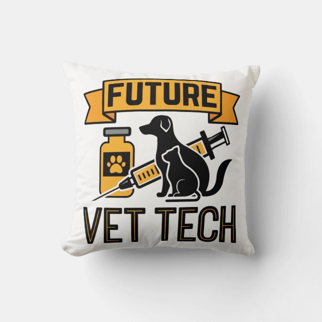 Future Vet Tech Cushion (Front)