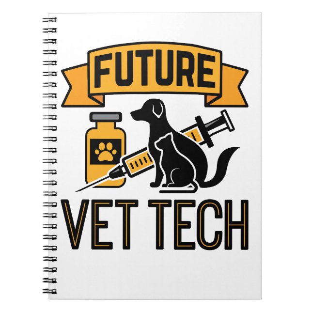 Future Vet Tech Notebook (Front)