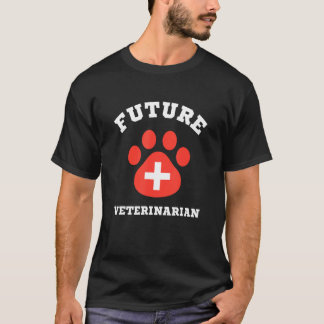 Future Veterinarian Boys Girls Kids Animal Doctor  T-Shirt