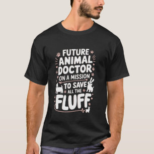 Future Veterinarian Future Vet Veterinary Costume  T-Shirt