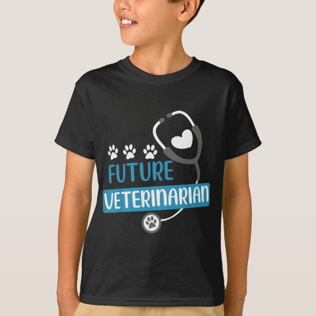 Future Veterinarian Gift Vet Costume Kit Men Women T-Shirt (Front)