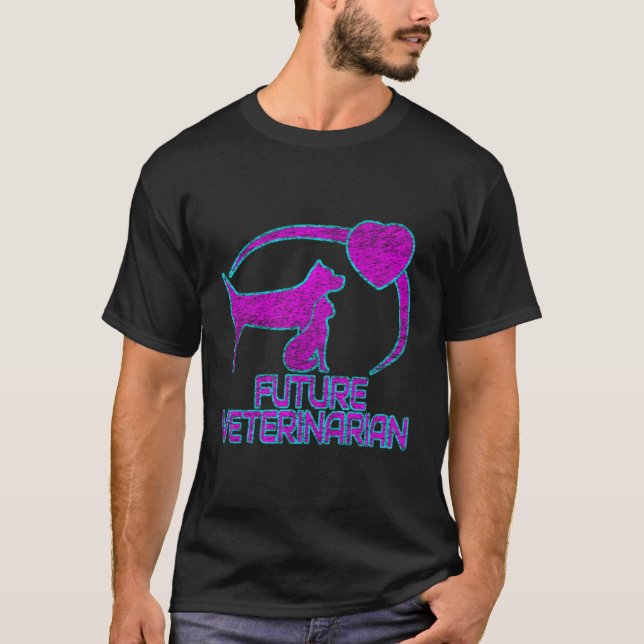 Future Veterinarian - Great Gift For The Vet Stude T-Shirt (Front)