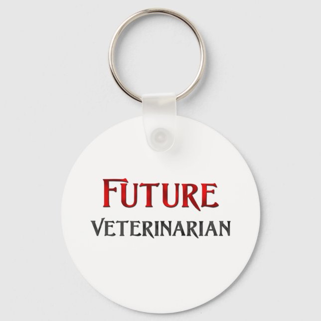 Future Veterinarian Key Ring (Front)
