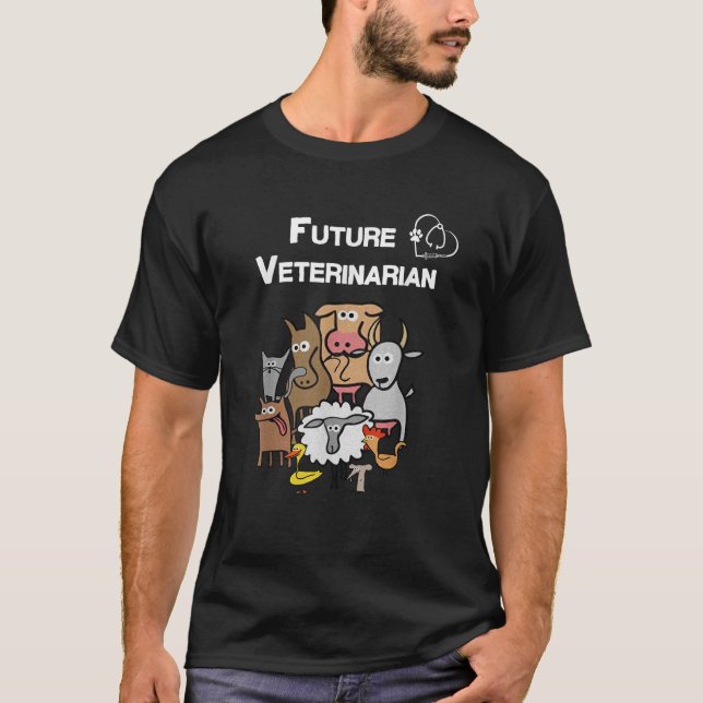 Future Veterinarian Vet Tech Studen Kids Tees  (Front)