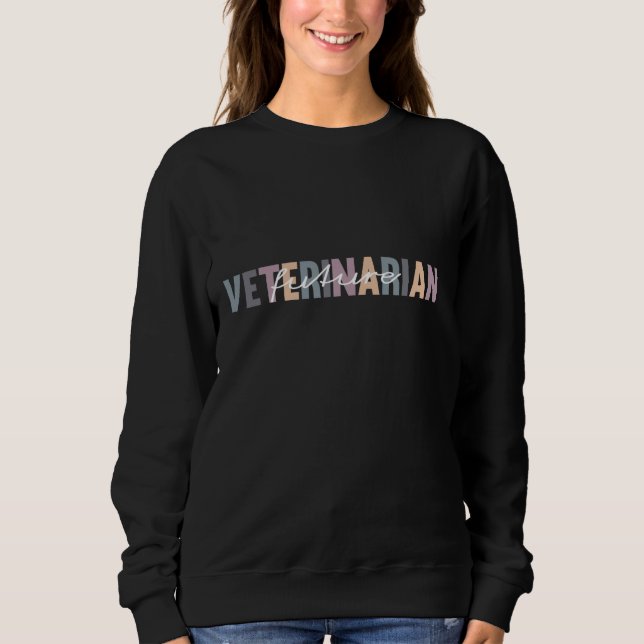 Future Veterinarian Vet Tech Veterinary Assistant  Sweatshirt (Front)