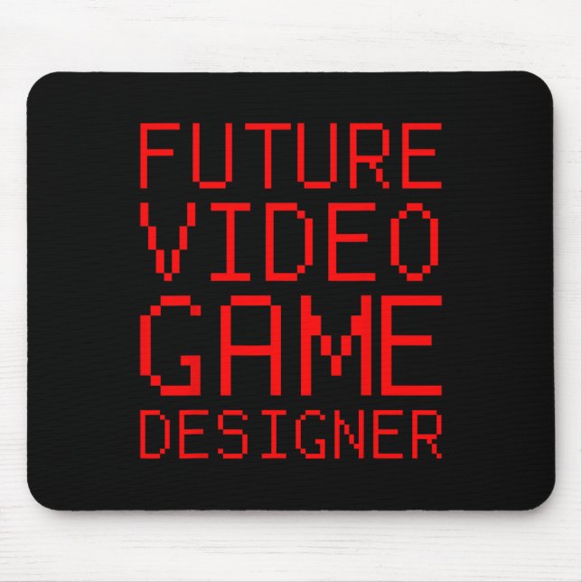 Future Video Game Designer Kid's  Mouse Mat (Front)
