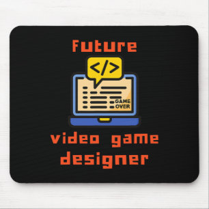 Future Video Game Designer Programmer Coder  Mouse Mat