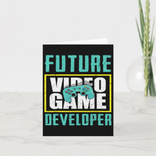 Future Video Game Developer - Cool Game Designer G Card