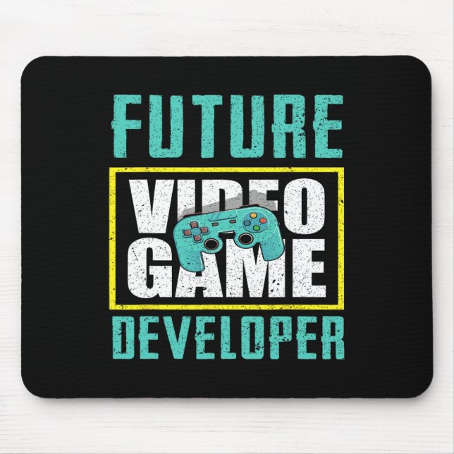 Future Video Game Developer - Cool Game Designer G Mouse Mat (Front)